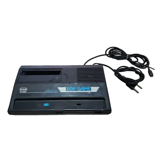 Top Game Cce Vg-9000 Cce Só O Aparelho Sem Nada E Funciona, Mas Testei Os Controles E Não Funcionaram. G698