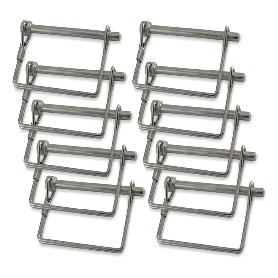 Pasador Enganche Remolque Acero Inoxidable Pto Cuadrado 1 4