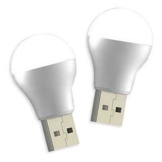 Paquete 2 Mini Focos Led Usb - Iluminación De Espacios Paquete 2 Mini Focos Led Usb - Iluminación De Espacios