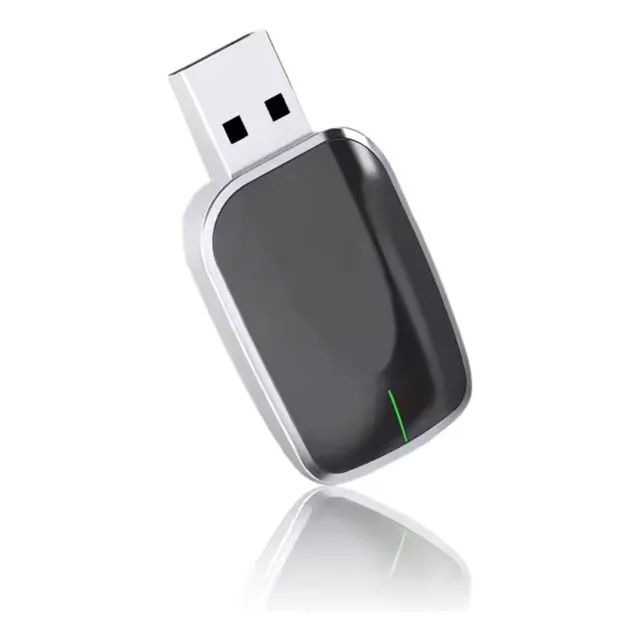 Android Auto Inalambrico Car Play 2 En 1 Adaptador Usb Smart Negro