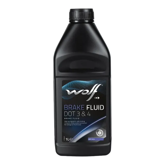 Liga De Frenos Wolf Brake Fluid 3&4 - 1l