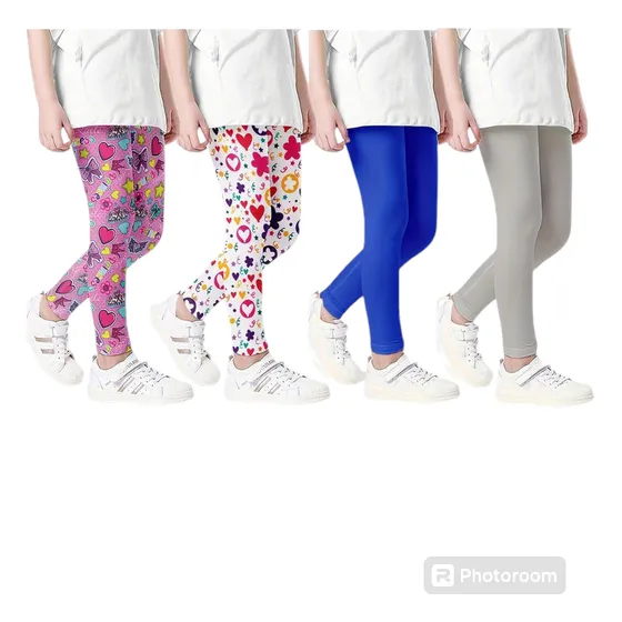 Leggins  Niñas Microdurazno Envío Gratis Hasta Talla 12