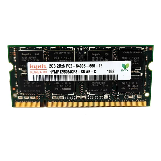 Memoria Ram Para Laptop Ddr2 2gb 800mhz Pc2-6400s Tienda