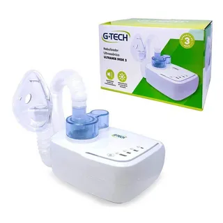 G-tech Inalador Nebulizador UltrassĂŽnico Ultraneb Desk Branco 127/220v G-tech Inalador Nebulizador UltrassĂŽnico Ultraneb Desk Branco 127/220v