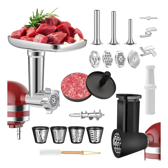 Molino Carne Accesorio Kitchenaid Embutidos Grinder Envio Ya