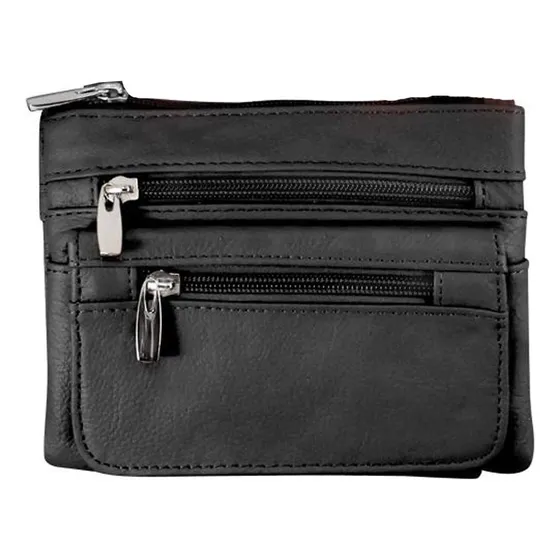 Silver Fever Leather Bike Rider Accordion Bag Cross Dhliy