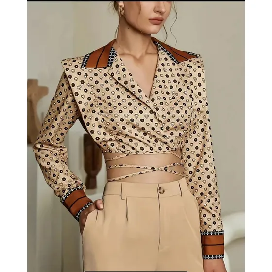 Blusa Temu De Vestir Mujer