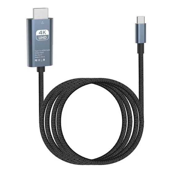 Adaptador Usb Hdmi Para Telefono Tv Tipo-c Oficina Casa