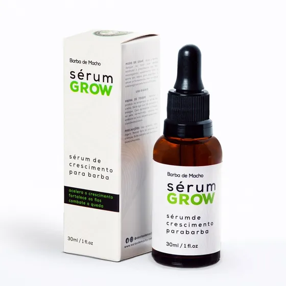 Produto Para Crescer Barba Beard Oil Óleo Crescimento