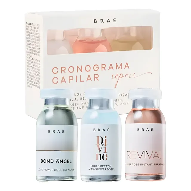 Kit Cronograma Capilar Repair 3x13ml - Braé