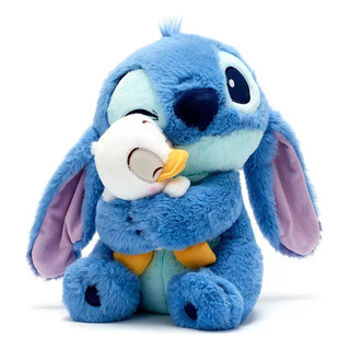 Peluche Stitch Guiño Abrazando A Un Patito De Lilo & Stitch Peluche Stitch Guiño Abrazando A Un Patito De Lilo & Stitch