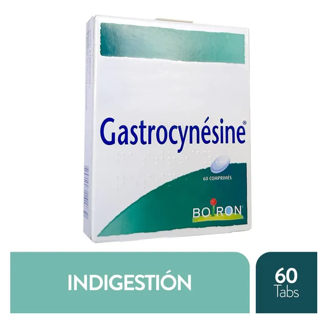 Gastrocynesine Indigestión 60 Tabletas