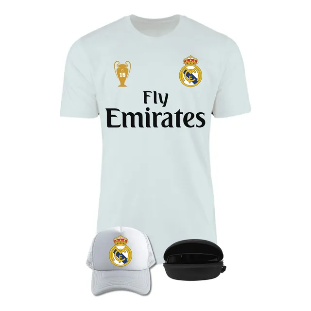 Equipos Futbo Europa Camiseta  Gorra Trucker Combo + Osequio
