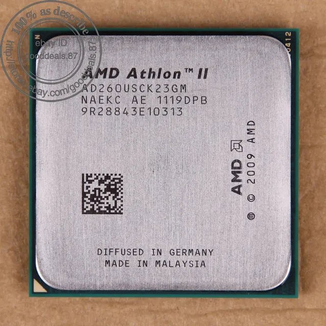 Microprocesador Amd Athlon Ii X2 260u 1.8ghz
