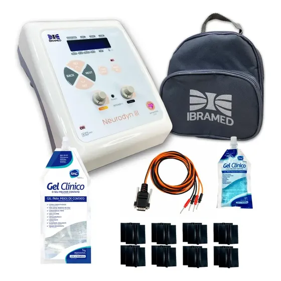 Neurodyn Iii Ibramed Aparelho de Tens, Fes e Burst 02 Canais