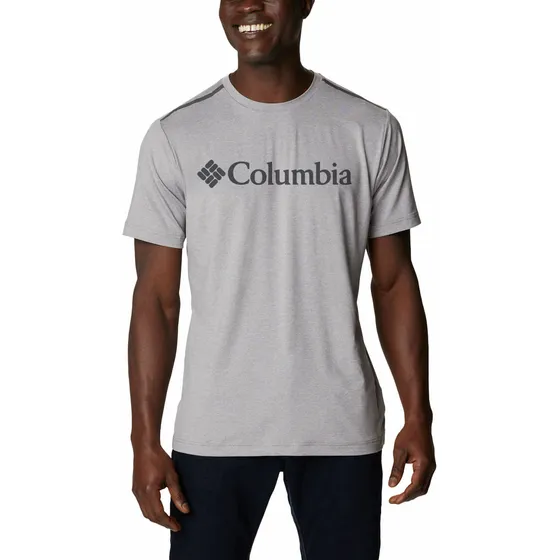 Remera Columbia Graphic Tee Hombre (csc Cool Gray)