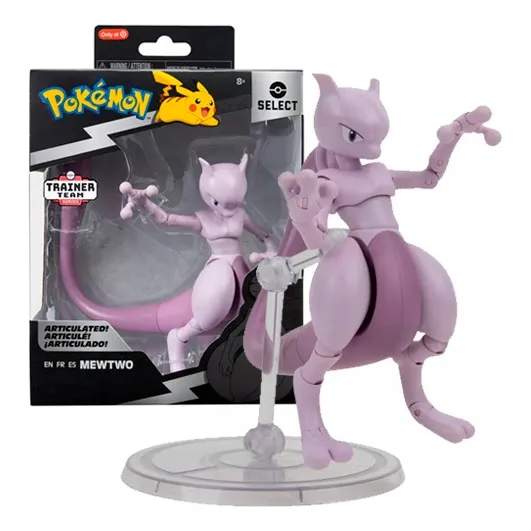 Pokemon Select Mewtwo Exclusivo Articulable