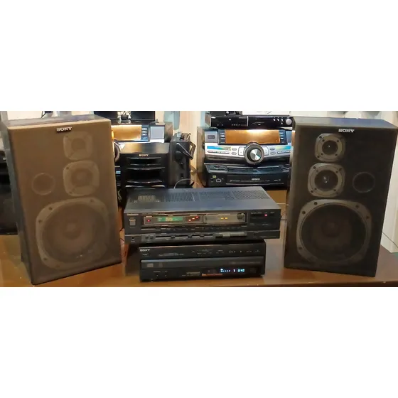 Receiver Stereo Technics Sa-290 Vintage  Funcionando Preto