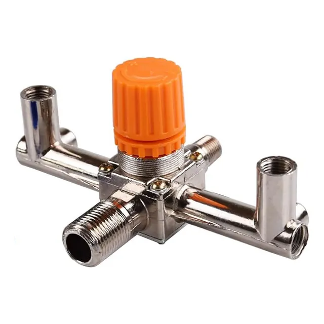 Manifold Salida Para Compresor Con Regulador De Aire