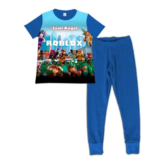 Pijama Niño Manga Corta Roblox 