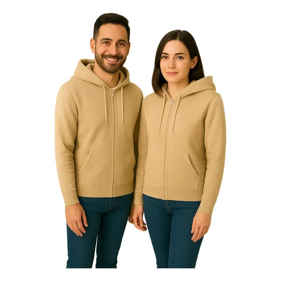 Chaquetas - Algodón Monaco - Buzo Con Cremallera