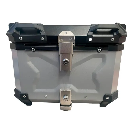 Top Case Baúl Trasero Aluminio 45 Litros Premium Con Base