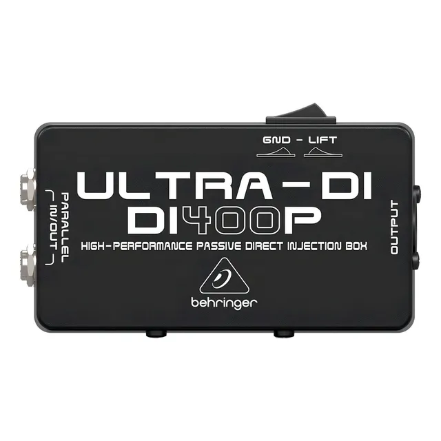 Caja Directa Behringer Ultra-di Di400p Pasiva 1 Canal