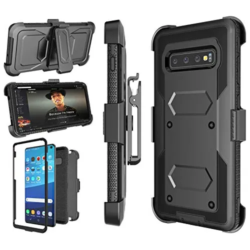 Funda Para Galaxy S10 Negro Duro-022