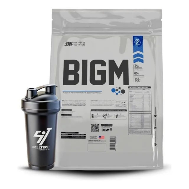 Ganador De Peso Universe Nutrition Bigm 3kg Chocolate+shaker