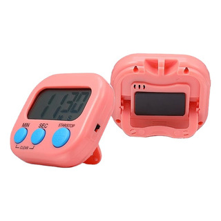Timer Digital Temporizador Multiusos Con Iman Y Soporte Timer Digital Temporizador Multiusos Con Iman Y Soporte