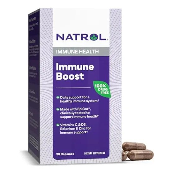 Cápsulas Natrol Immune Boost, Apoyo Inmunológico