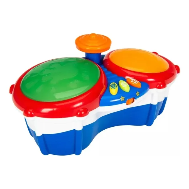 Bongos Musicales Drum Con Luces Y Sonidos - 4223t