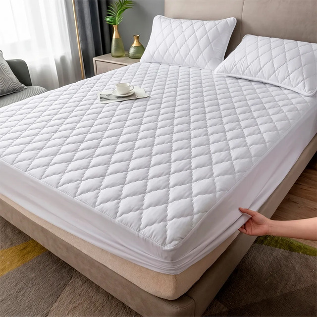 Capa Protetora Colchão Box Casal Padrão Matelado Impermeável Capa Protetora Colchão Box Casal Padrão Matelado Impermeável