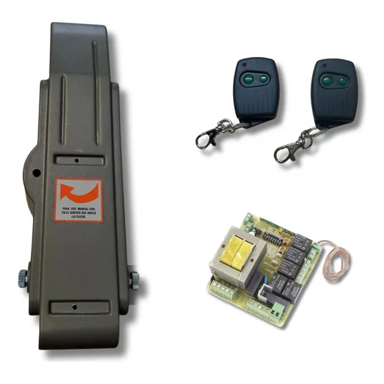 Kit Motor Porton Vivaldi Levadizo 0.33 Hp Con Placa Am2016