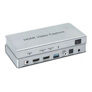 Placa De Captura Vídeo 1080p 4k Com Fibra Usb 3.0 Hdmi 60hz Placa De Captura Vídeo 1080p 4k Com Fibra Usb 3.0 Hdmi 60hz