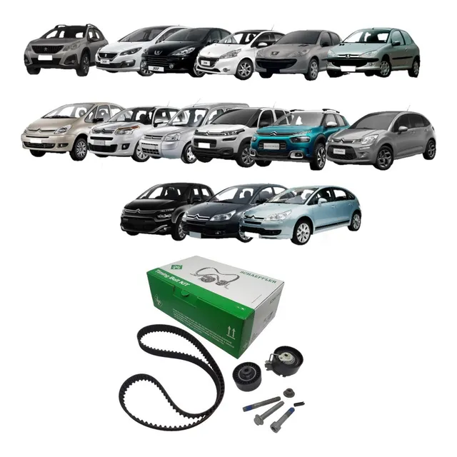 Kit Da Correia Dentada C4 Hatch 1.6 16v 2006 A 2014