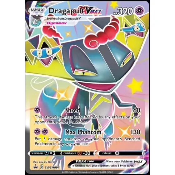 Pokemon - Dragapult Vmax - Swsh097 - Fatimas Shining - Promo