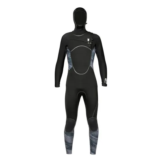 Traje De Agua G6 Hombre Stoked 6/5/4 Hooded Negro
