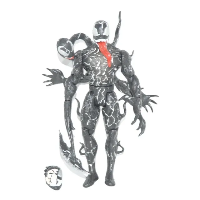 Figura Juguete Villano Spider Man Venom Cambio De Cabeza
