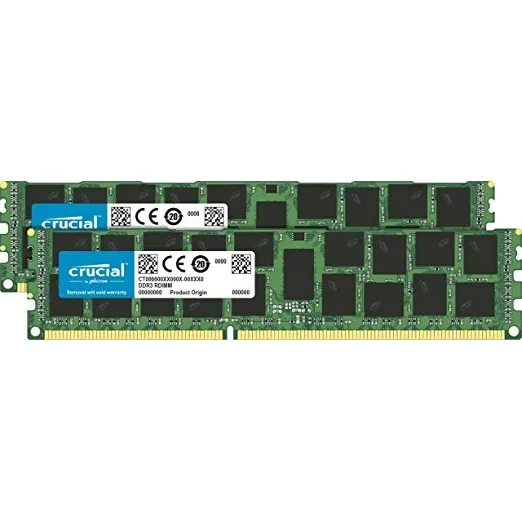 Kit De 32 Gb Crucial (16gbx2) Ddr3 1866 Mt / S (pc3-14900) R