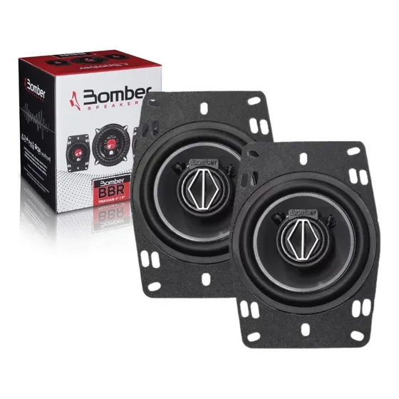 Kit Alto Falante Renault Kangoo Bomber Triaxial 4  100 W