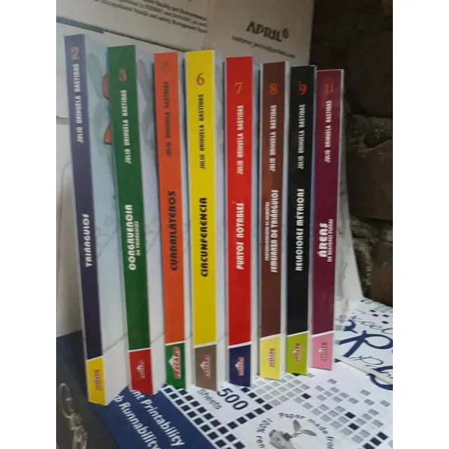 Libros Pre_colección De Geometría De Orihuela De Cuzcano