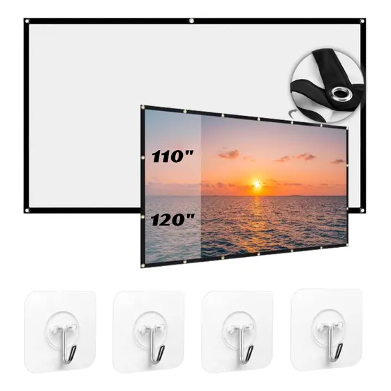 Pantalla Para Proyector Video Beam Interior Exterior
