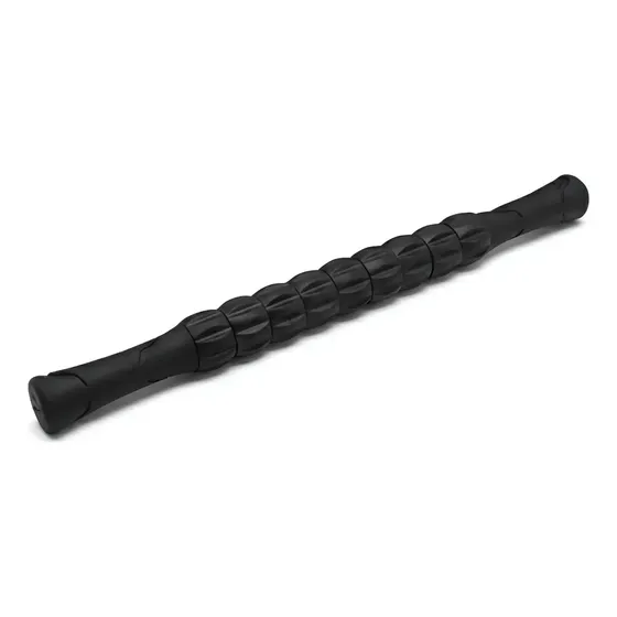Bastão De Massagem Liberação Miofascial Fisioterapia Pilates Preto
