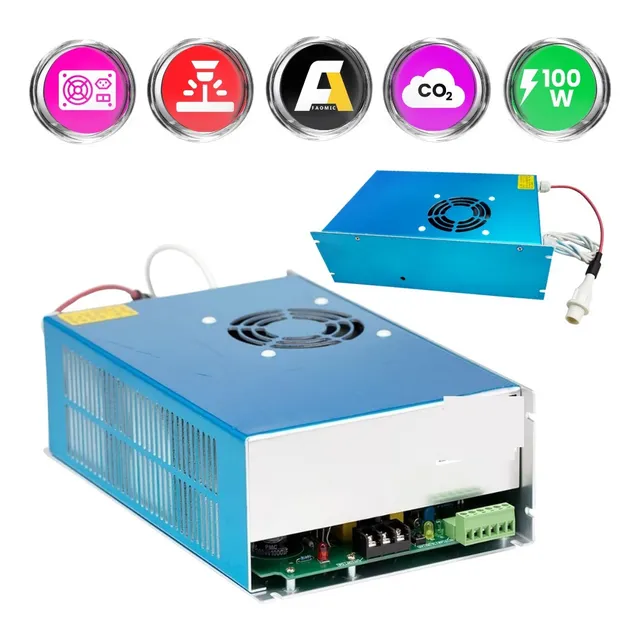 Fuente De Poder 100w Watts Laser Co2 Faomic Alimentacion