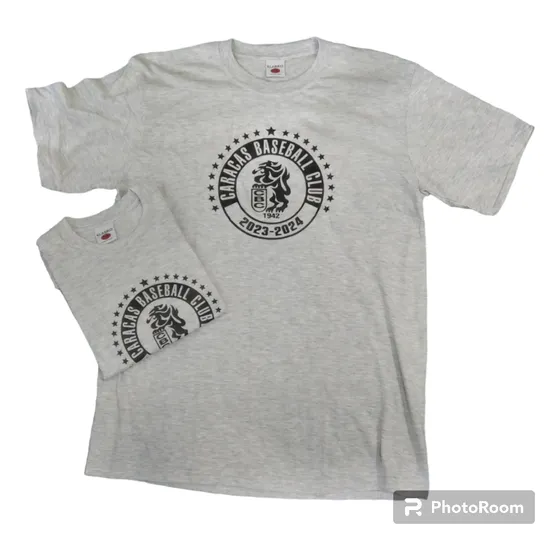Franela Camisa Leones Del Caracas En Vinil Textil 