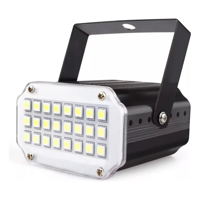 Luz Flash Discoteca Dj Led Flasher Baile Fiesta Destellos