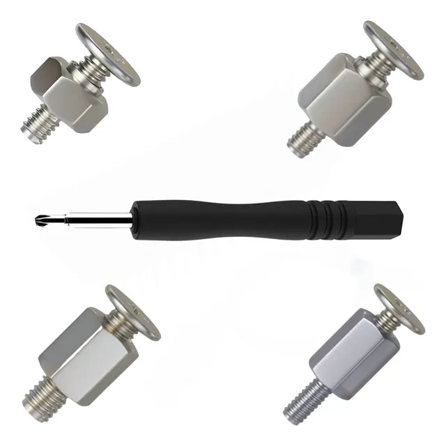 Tornillo M2 M3 Ssd X4 Para Disco Nvme Incluye Destornillador