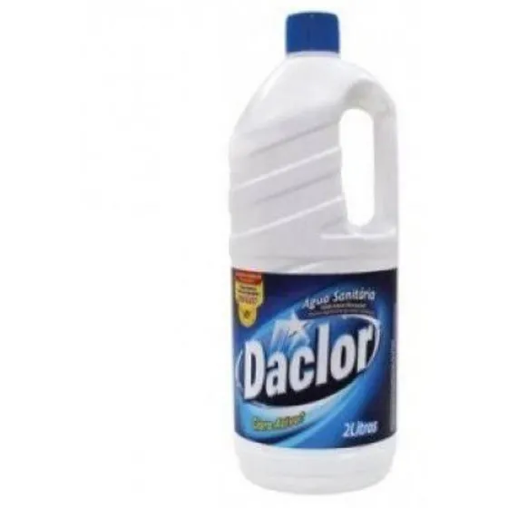 Agua Sanitaria Daclor 2 Litros - Kit Com 6