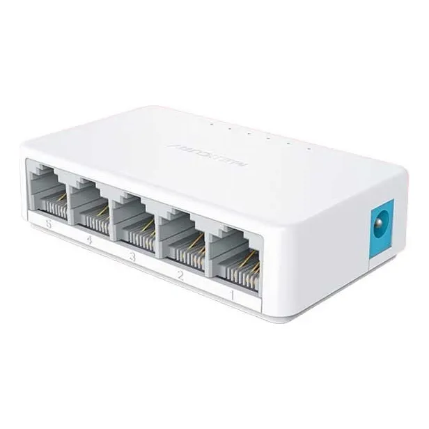 Switch De Escritorio 5 Puertos Rj45 100mbps Desktop Internet